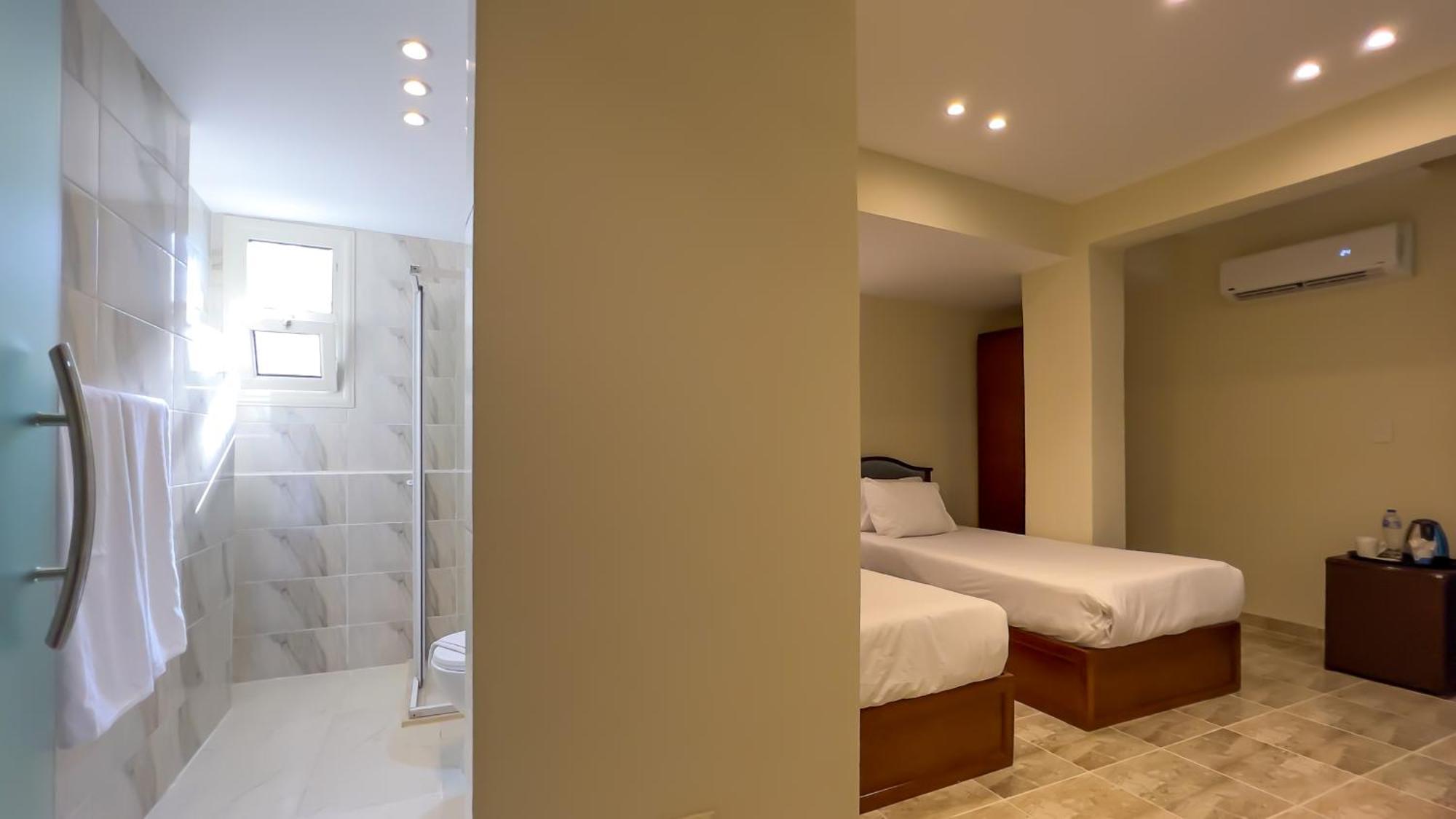 Giza Pyramids Inn Kafret el-Gabal Kültér fotó