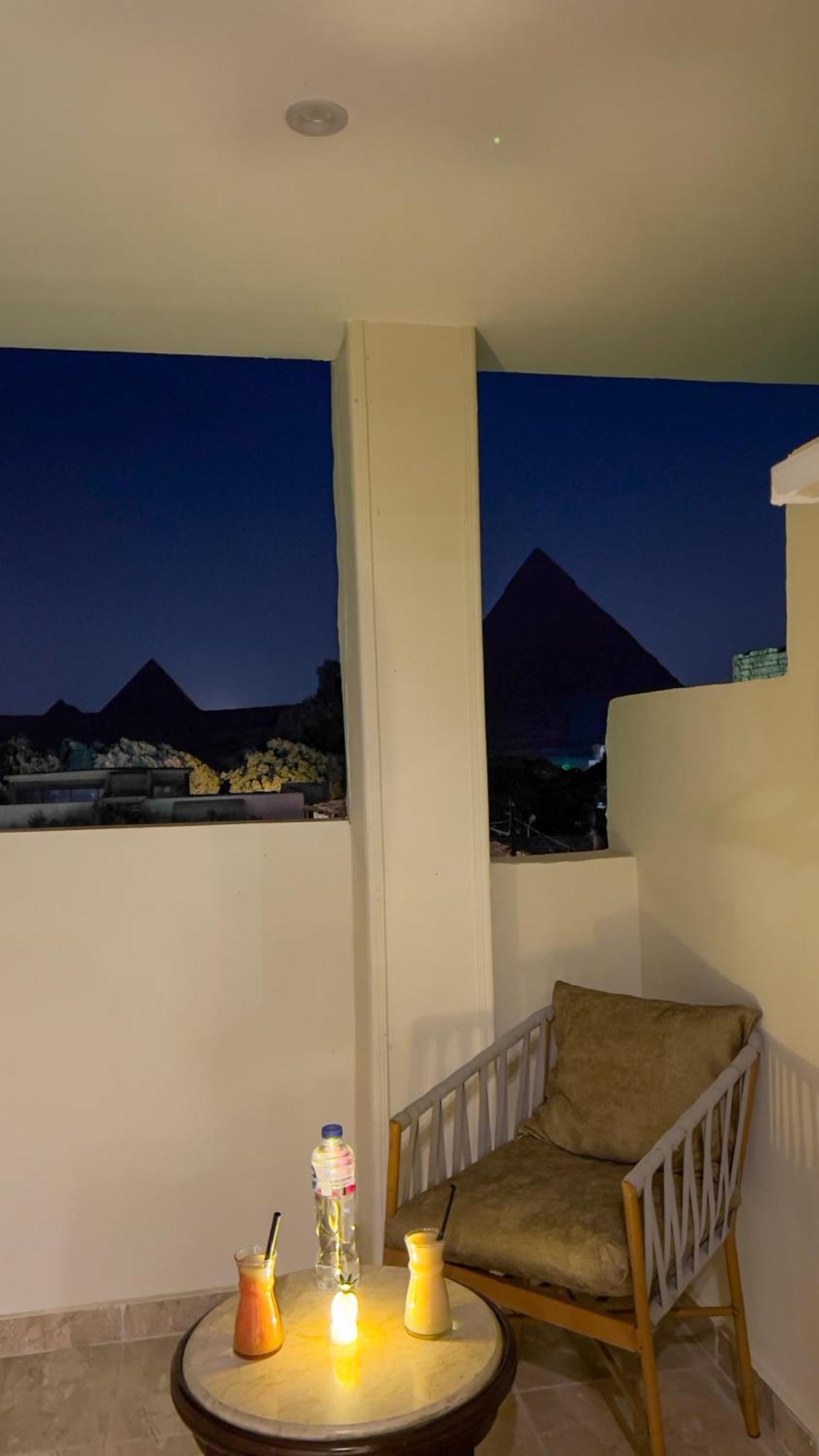 Giza Pyramids Inn Kafret el-Gabal Kültér fotó