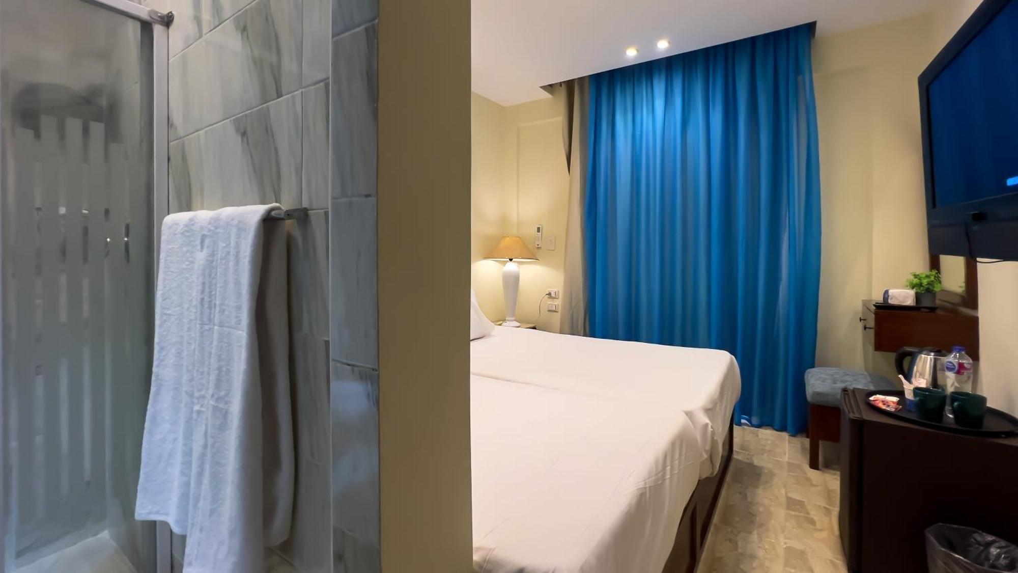 Giza Pyramids Inn Kafret el-Gabal Kültér fotó