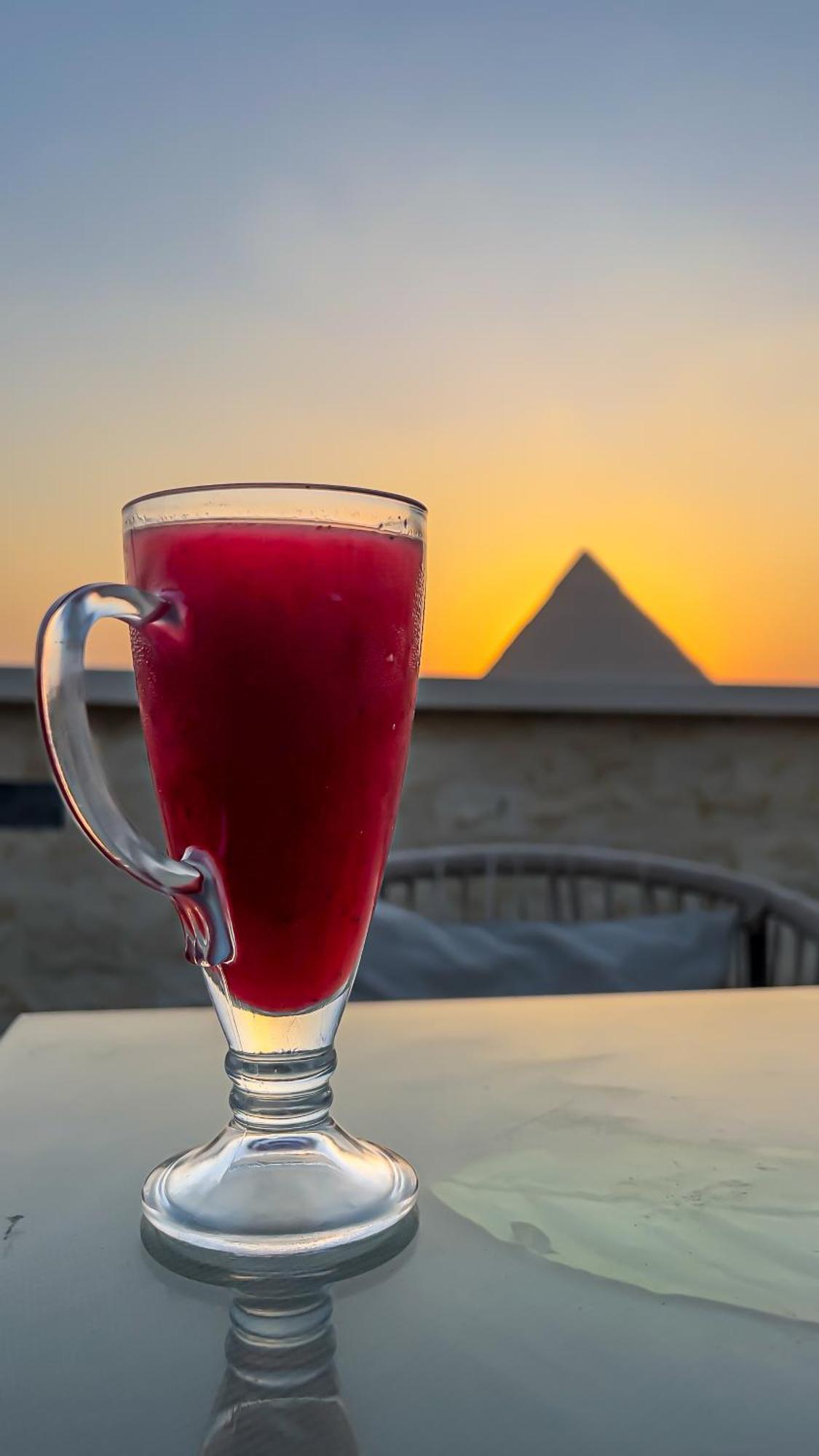 Giza Pyramids Inn Kafret el-Gabal Kültér fotó