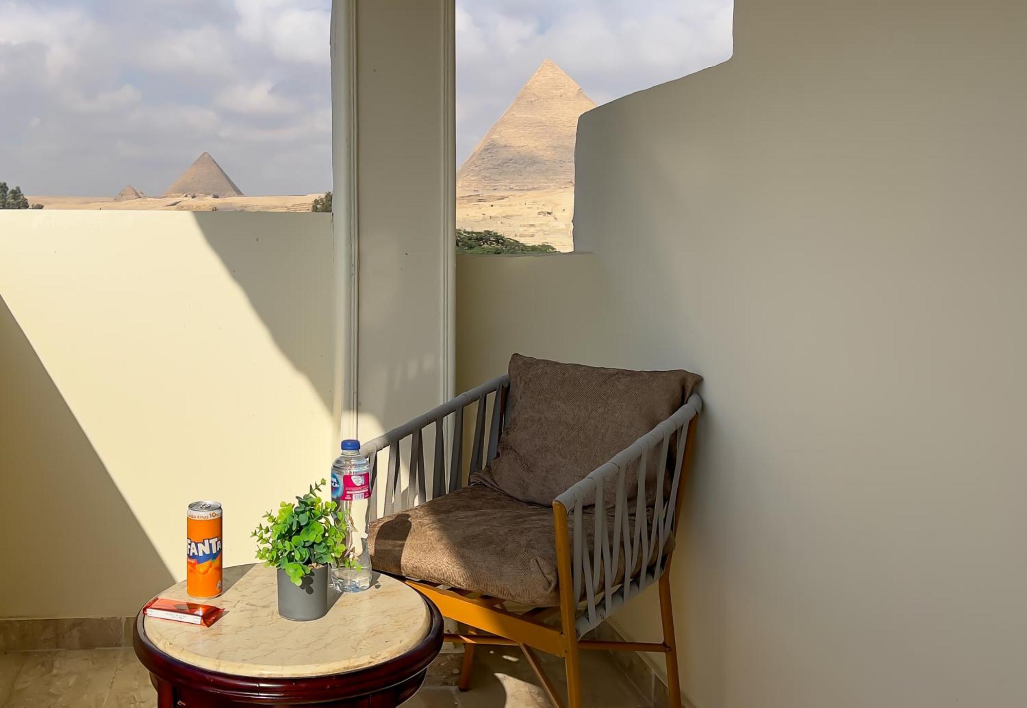 Giza Pyramids Inn Kafret el-Gabal Kültér fotó