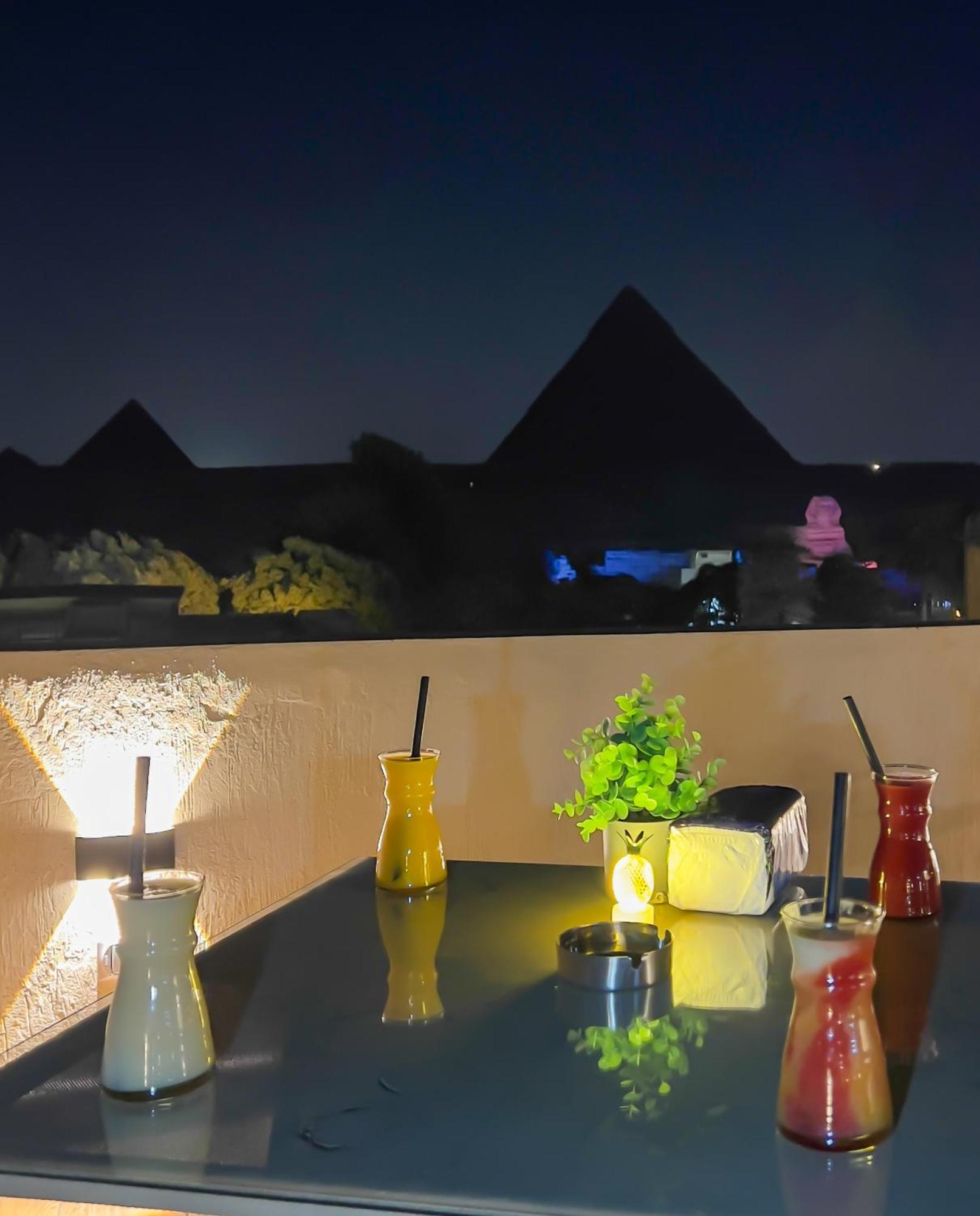 Giza Pyramids Inn Kafret el-Gabal Kültér fotó