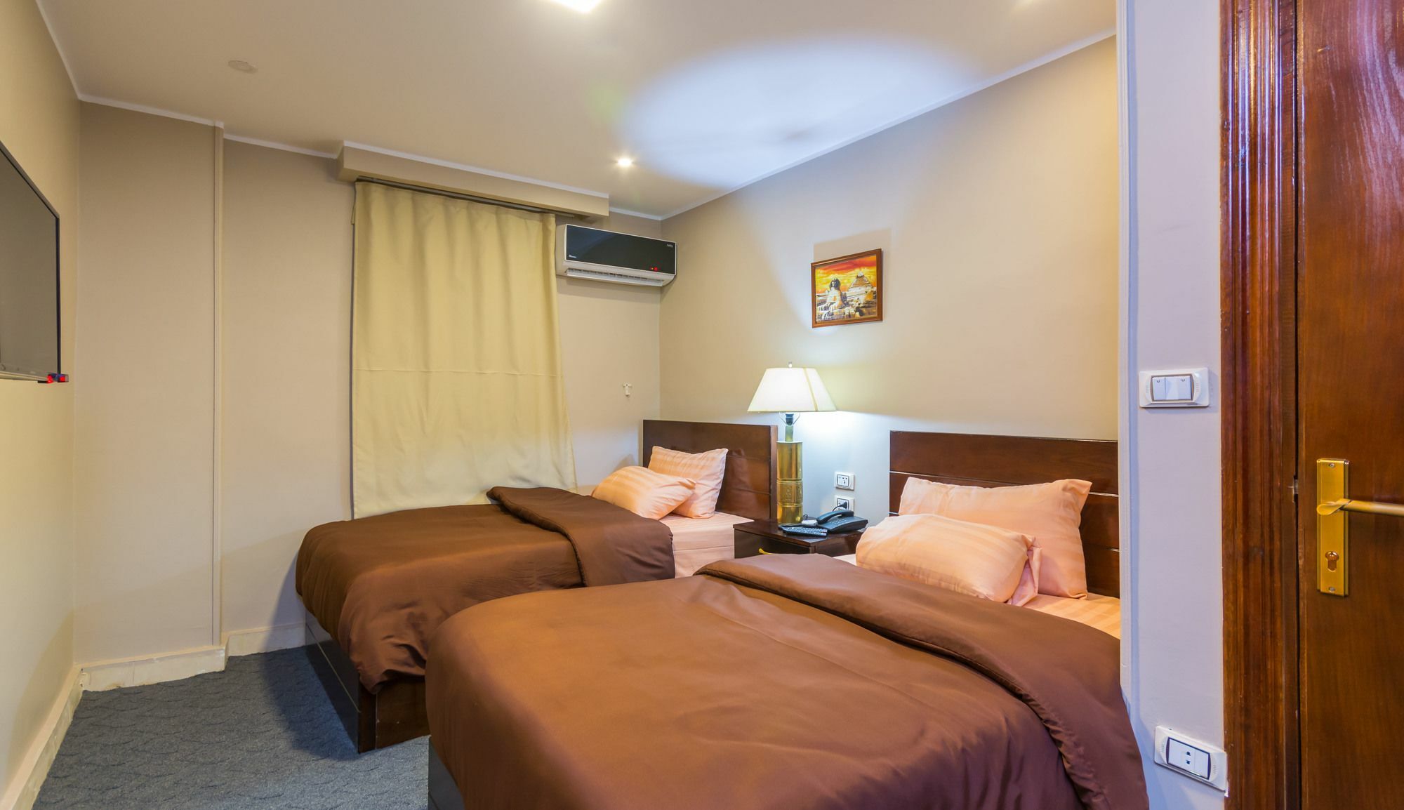 Giza Pyramids Inn Kafret el-Gabal Kültér fotó