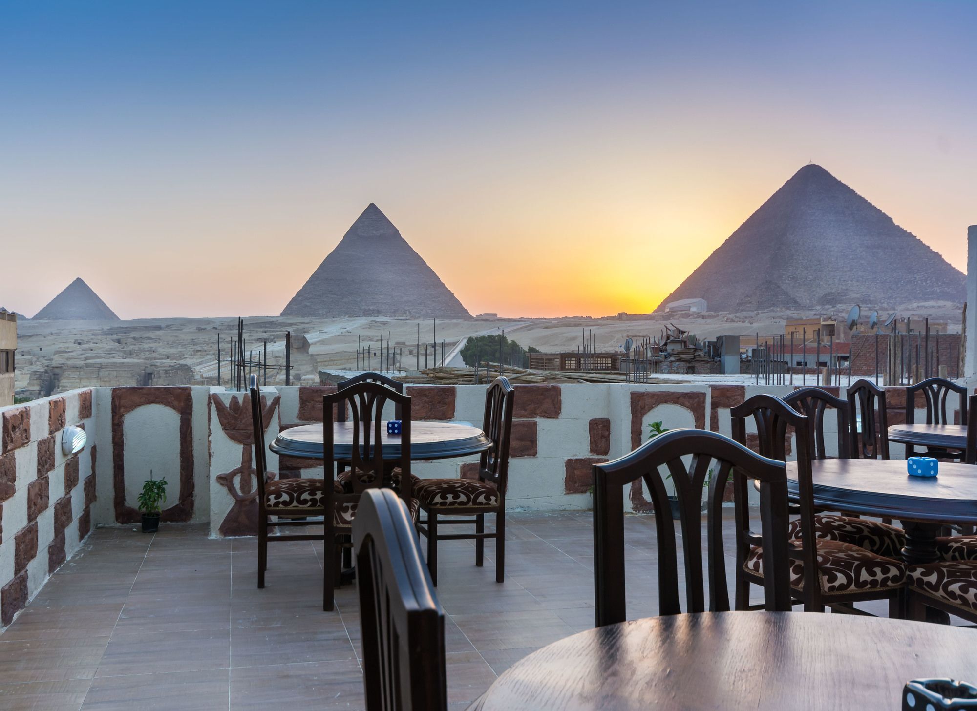 Giza Pyramids Inn Kafret el-Gabal Kültér fotó